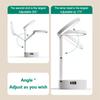 Xiaomi USB Charging Table Lamps Portable Foldable With Clock Night Lamps Energy Saving Bedroom Bedhead Study Room Reading Desk Lights