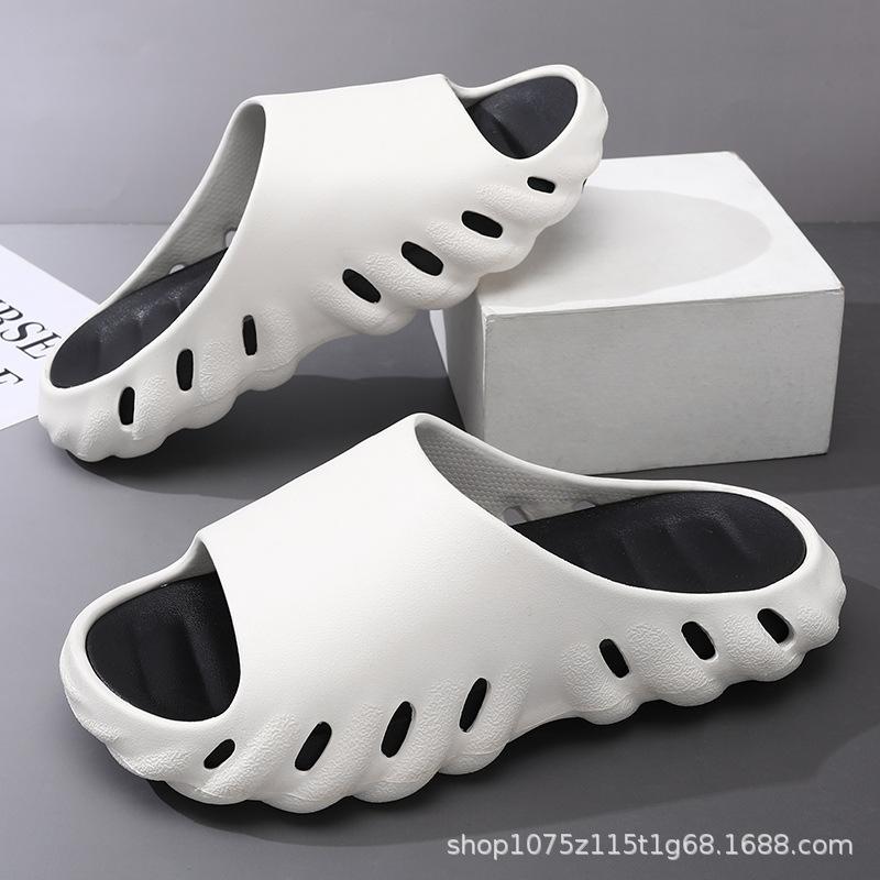 Slippers Men's Summer New Casual Thick-bottomed Non-slip Sandals Outdoor Beach One-word Drag for