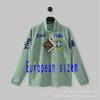 Unisex Long Sleeve Zip-Up Training Jacket Cotton Outdoor Sportswear Running Hiking Gym Cycling