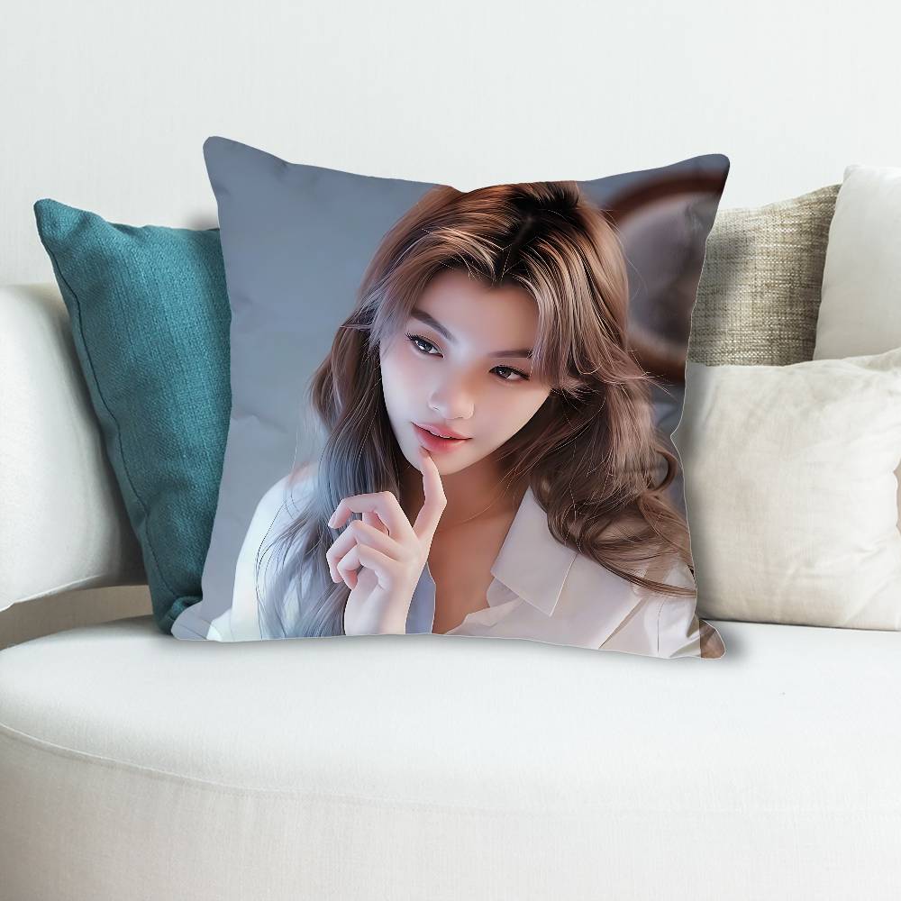 

OOrm kKornnaphat Actor Various Sizes Square Pillow Case For Car Home Bedchamber Decor Custom Valentine gift 30x30 cm