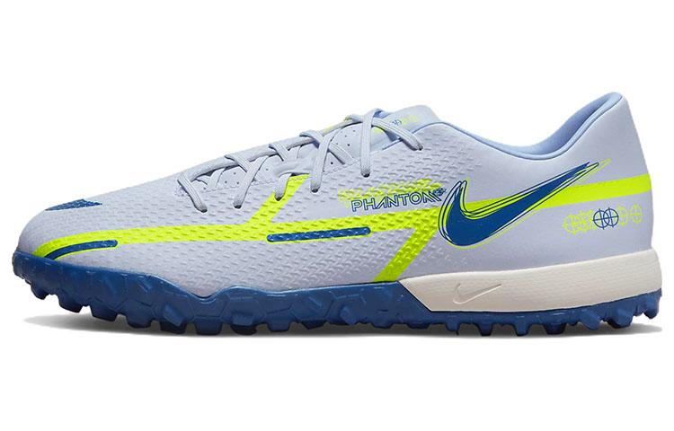 Nike Phantom GT2 Academy Tf  Grey Light Blue Yellow  DC0803-054 39