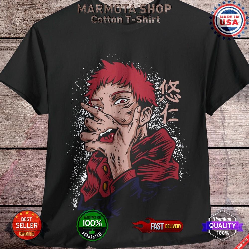 Itadori Jujutsu Kaisen T-Shirt Gojo Sukuna Anime Japanese Tee Shirt Manga JJK