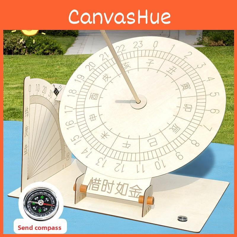 Educational Sundial Model With Shadow Experiment For Classroom Learning Physics
