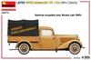 MiniArt Scale Delivery Flatbed Truck Type 170V with Canvas Plastic Model MA38072 1/35