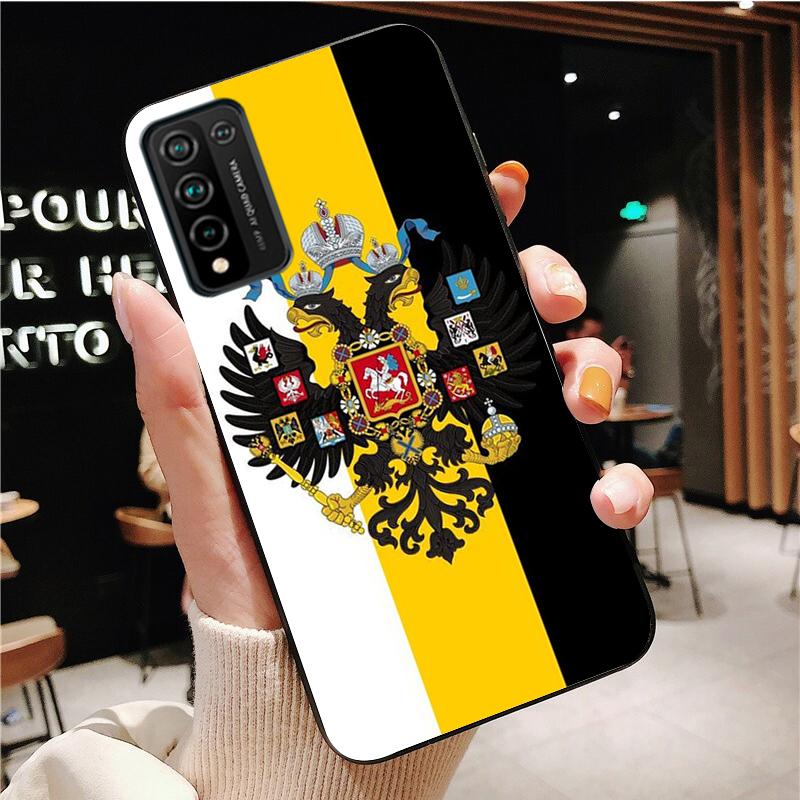 Russia Russian Flags Emblem Phone Case for Huawei Honor 50 10X Lite 20 7A 7C 8X 9X Pro 9A 8A 8S 9S 10i 20S 20lite 7X 10 lite