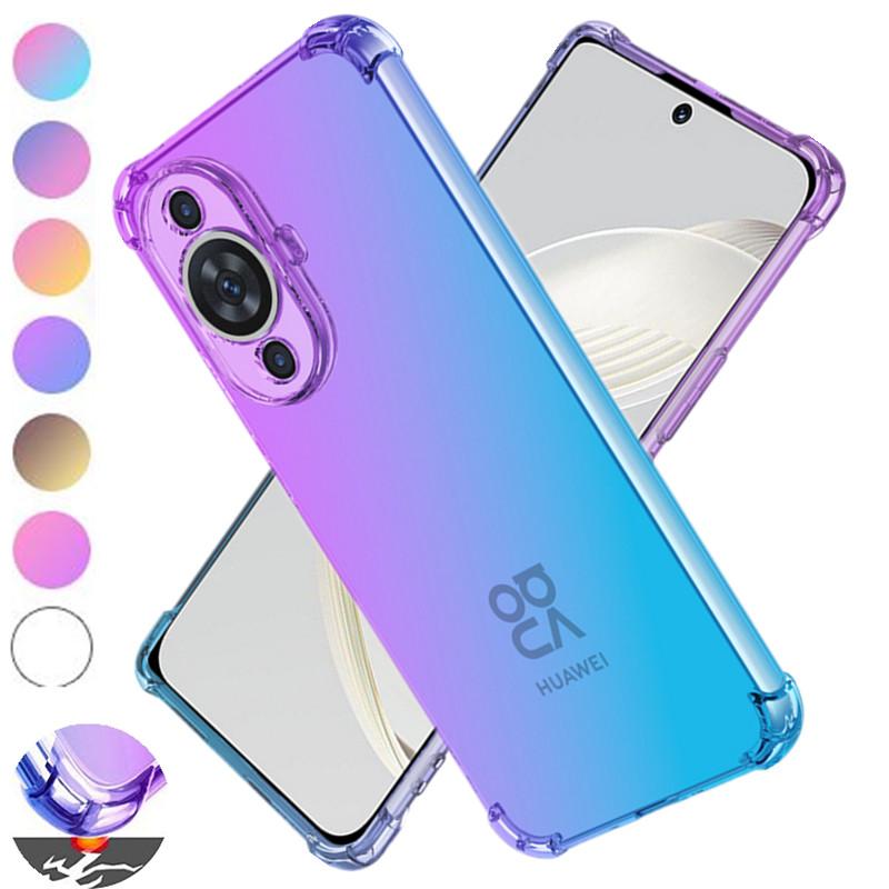 

Ударопрочный градиентный чехол TPU для Huawei Nova 12 SE 12S 12i Nova 11 Pro 11i 10 9 SE защитный роскошный цветной чехол со стразами