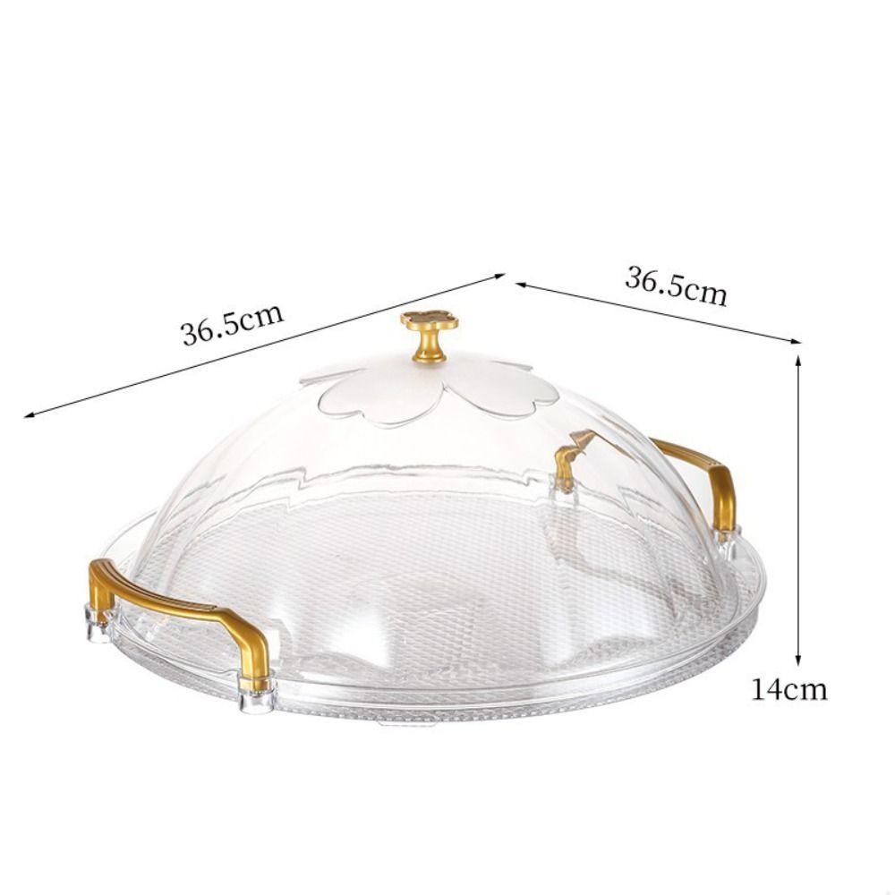 Průhledný podnos na dort Plastové čajové podnosy Servírovací podnosy Talíř na dort Chléb
