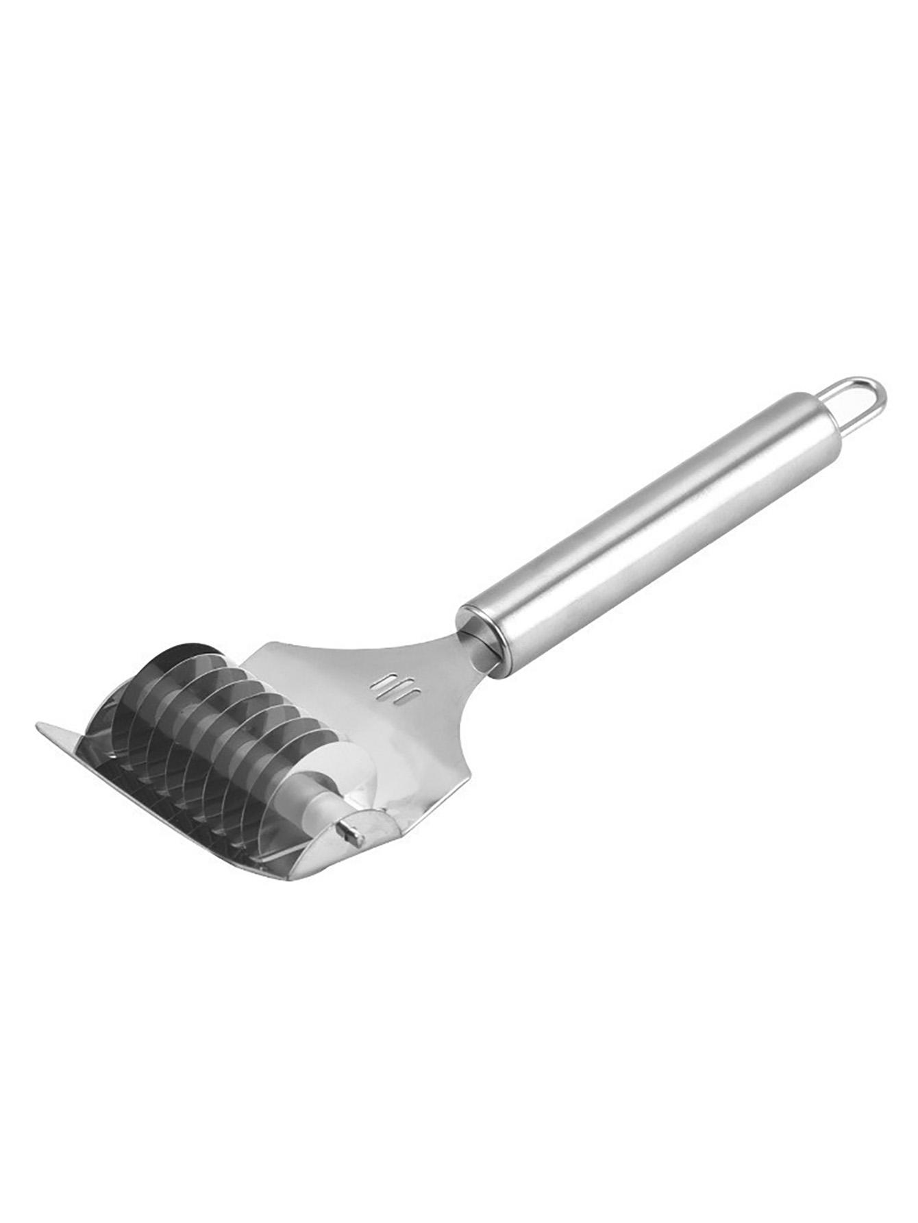 High Grade Stainless Steel Noodle Lattice Roller Docker Dough Cutter Pasta Spaghetti Maker for Kitchen Cooking Tools