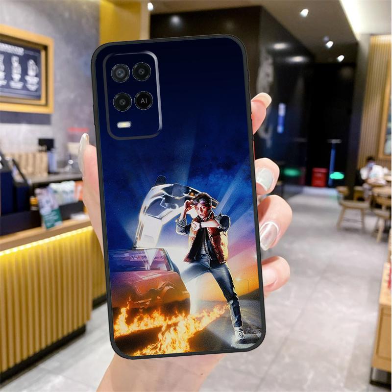 Back To The Future Case For Oppo A98 A18 A38 A58 A78 A60 A80 A40 A96 A76 A16 A94 A74 A54 A15 A17 A57 A77 A5 Pro