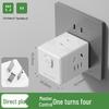 Portable Multi-function USB Fast Charging Magic Cube Socket Converter