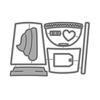Fashion Cutting Dies Coffee Mug Embossing Stencils Template Moulds for Scrapbook