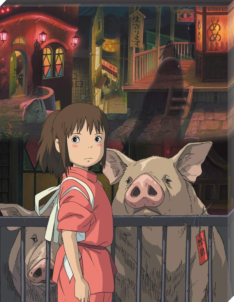 Ensky Art Board 366 Piece Jigsaw Puzzle Spirited Away Beyond the Tunnel X (31 24cm)