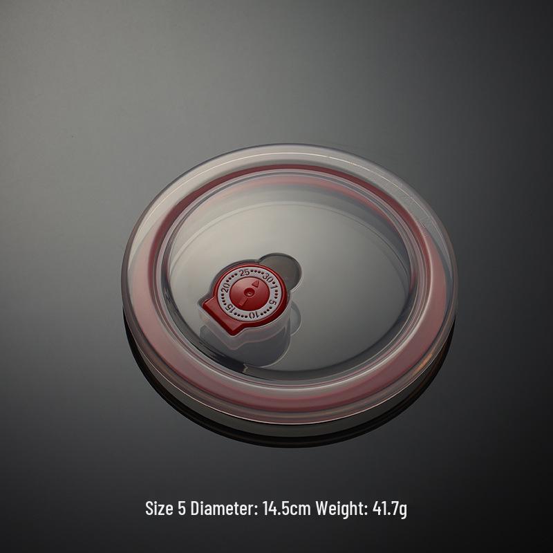 Microwave-Safe Leak-Proof Stainless Steel Ceramic Bowl Lid with Silicone Seal