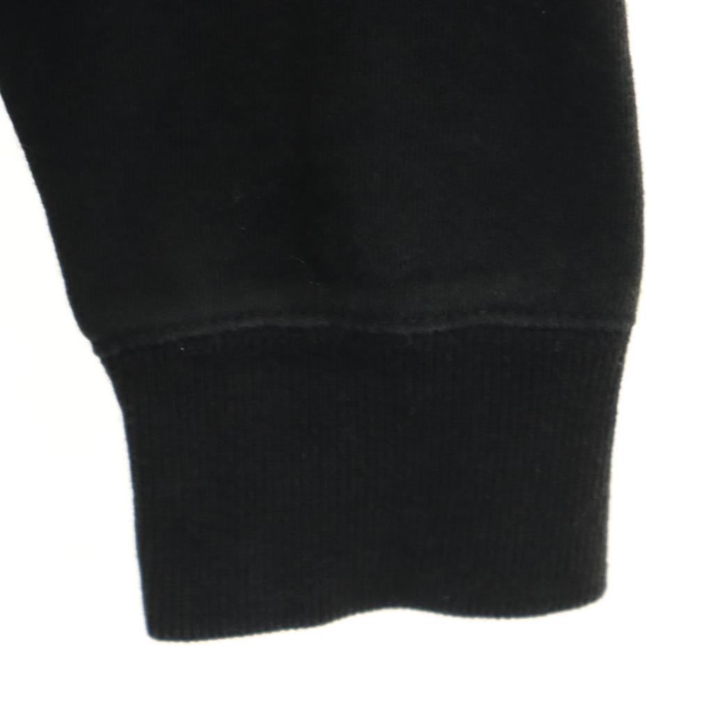 CUNE Back Print Long Sleeve Sweat Zip Hoodie S Black Women Used