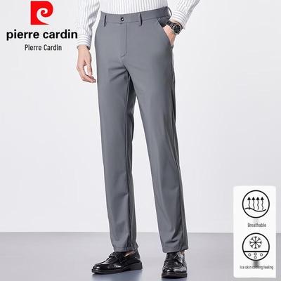 Men's Straight-Leg Ice Silk Business Casual Pants