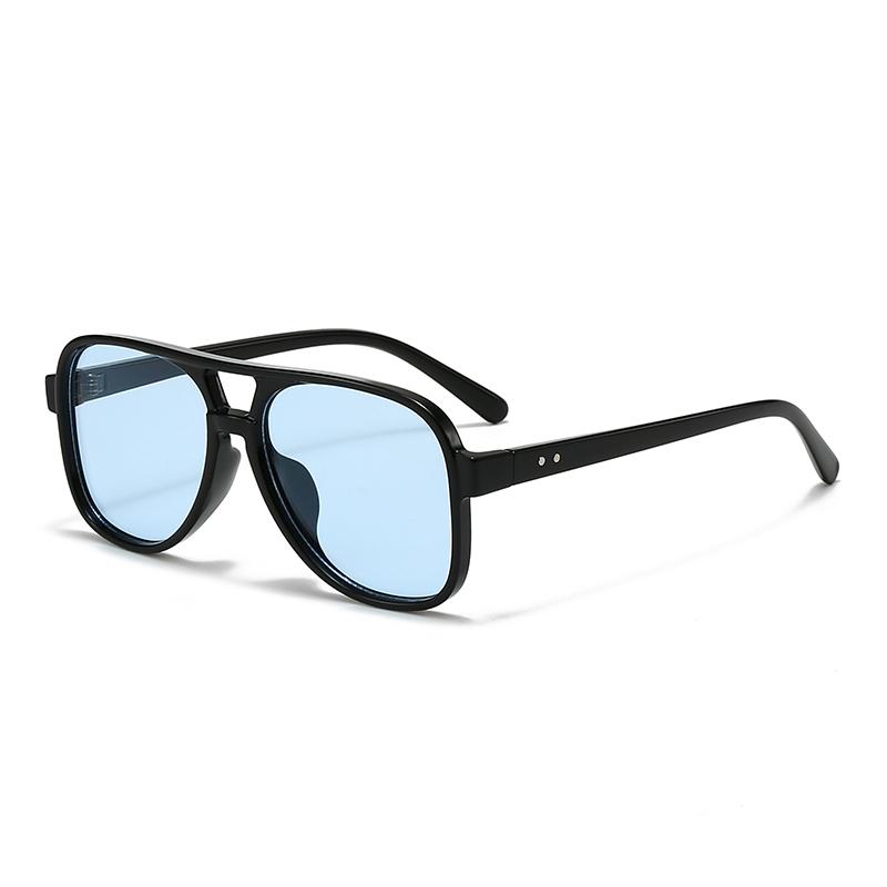 1/4pcs Double Bridge Square Simple Sunglasses Classic Square Outdoor UV Protection Driving Eyewear Brand Shades Women Eyewear