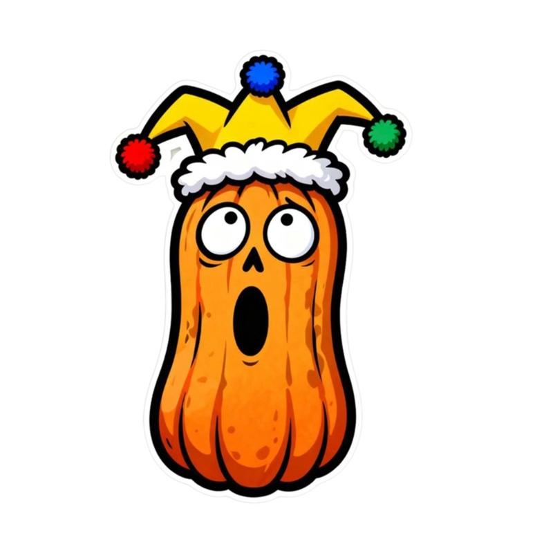 Creative Pumpkin Vehicle Stickers Weatherproof Adhesive Decals For Cars Trucks Halloween Theme Party Decoration