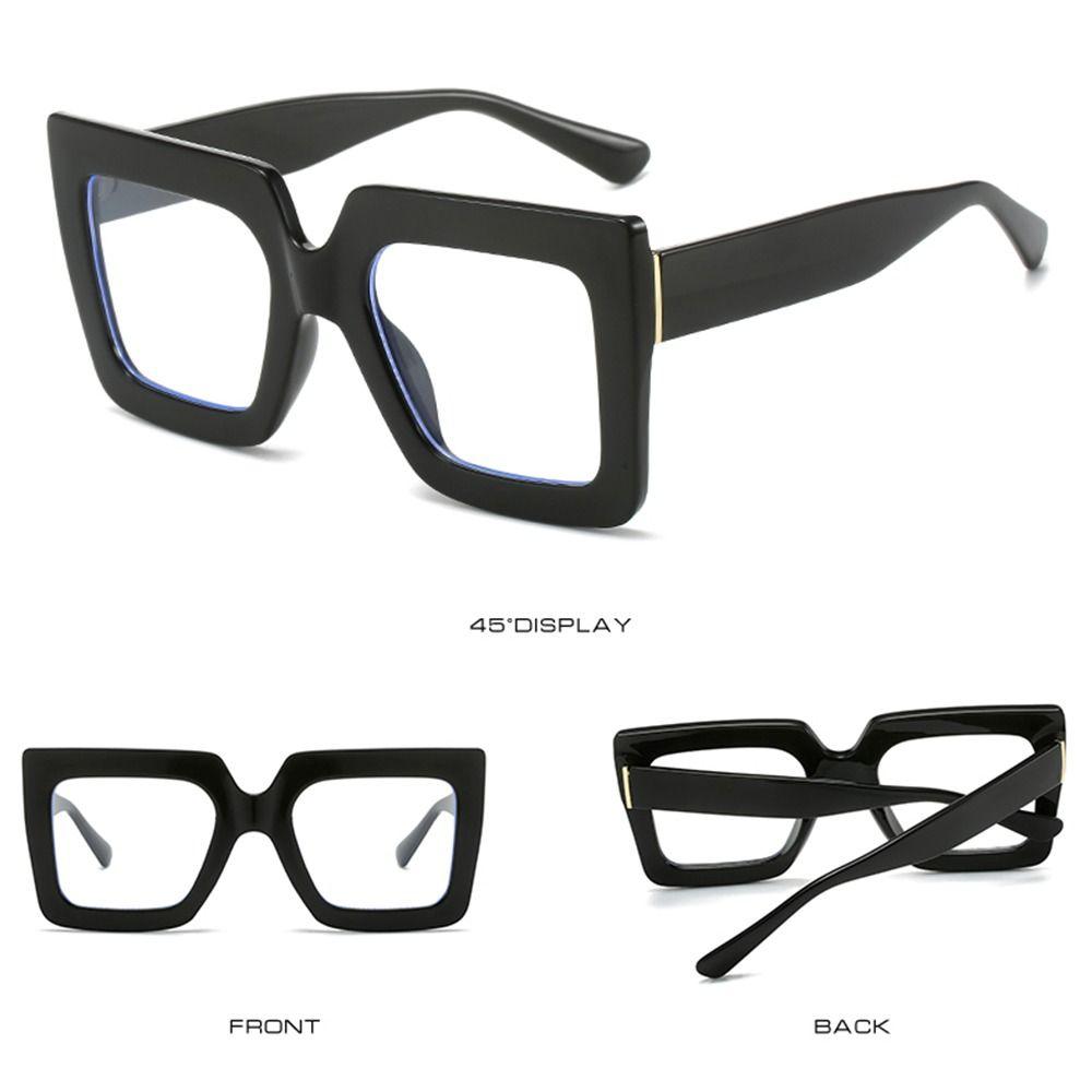 Colorful Ladies Optical Glasses Frame Oversized Computer Eyewear Female Eyeglasses  for Women