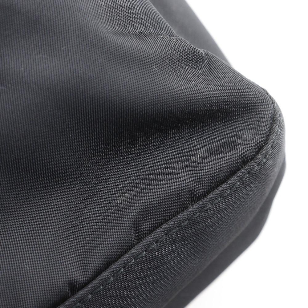 PRADA plastic chain Tote Bag black Nylon Women Used