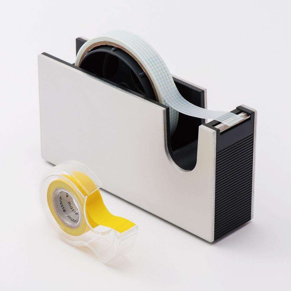 Marks Masking Small Tape, Water-Based Pen-Compatible, Roll, "Maste," Blue-Gray Grid, MST-FA04-BGY