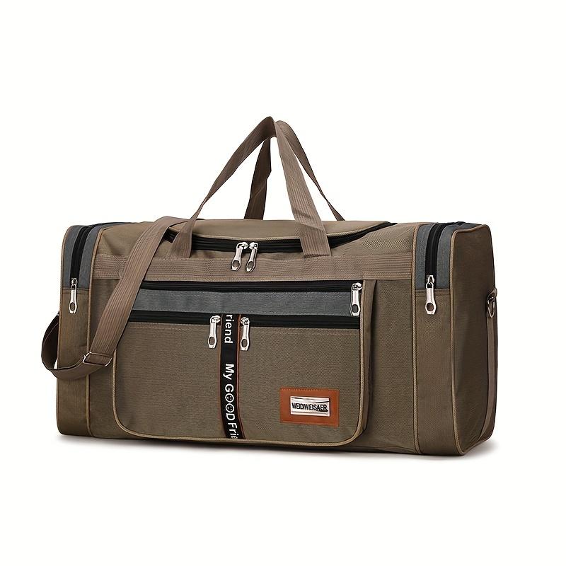 Large Capacity Foldable Hand-held Travel Bags for Men and Women, Multifunctional Luggage Bag for Students' Short Distance Travel