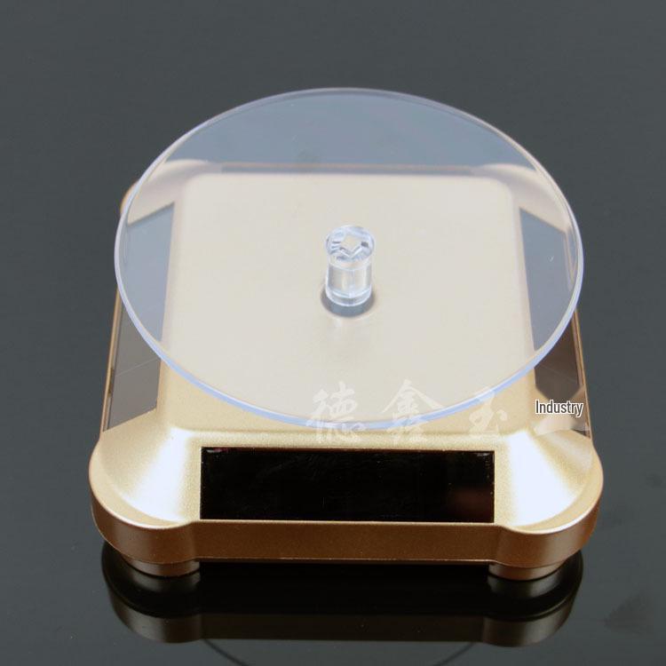 

Rotating Solar Jewelry & Phone Display Stand 100*100*3.5MM золотой