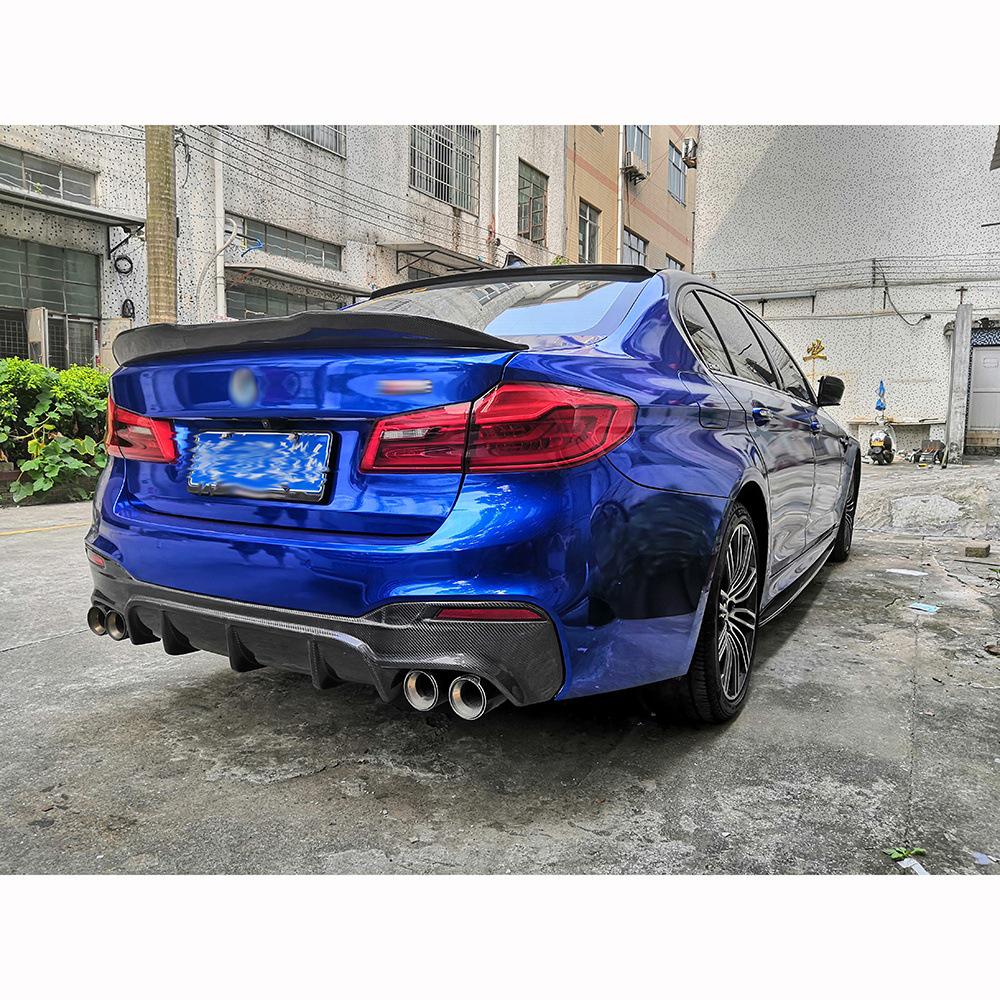 BMW 5 Series G30 G38 PSM Carbon Fiber Rear Spoiler Ducktail