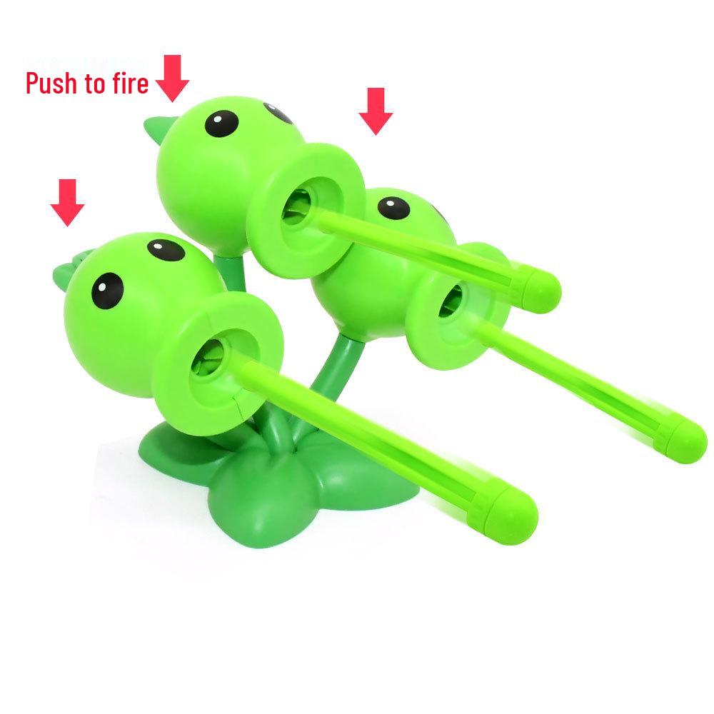 Plants Vs. Zombies Fire & Ice Peashooter Toy Set