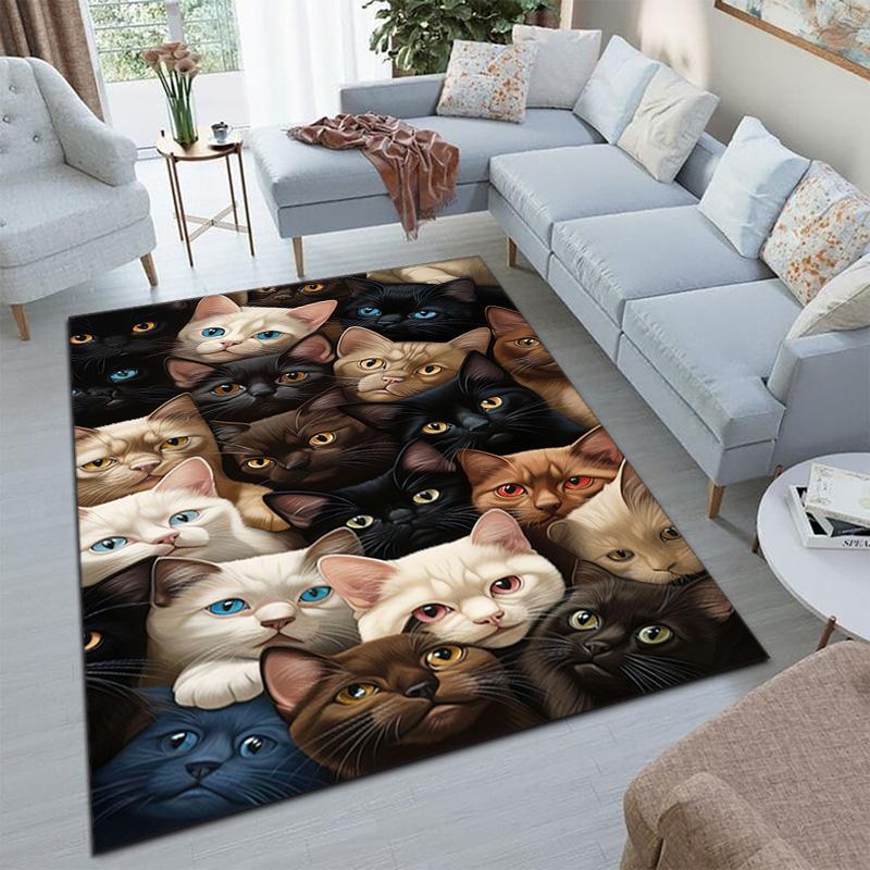 Wild Bears Mountainous Terrain Carpet Is Suitable For Living Room And Bedroom Doormats Office Balcony Decorative Carpet A6
