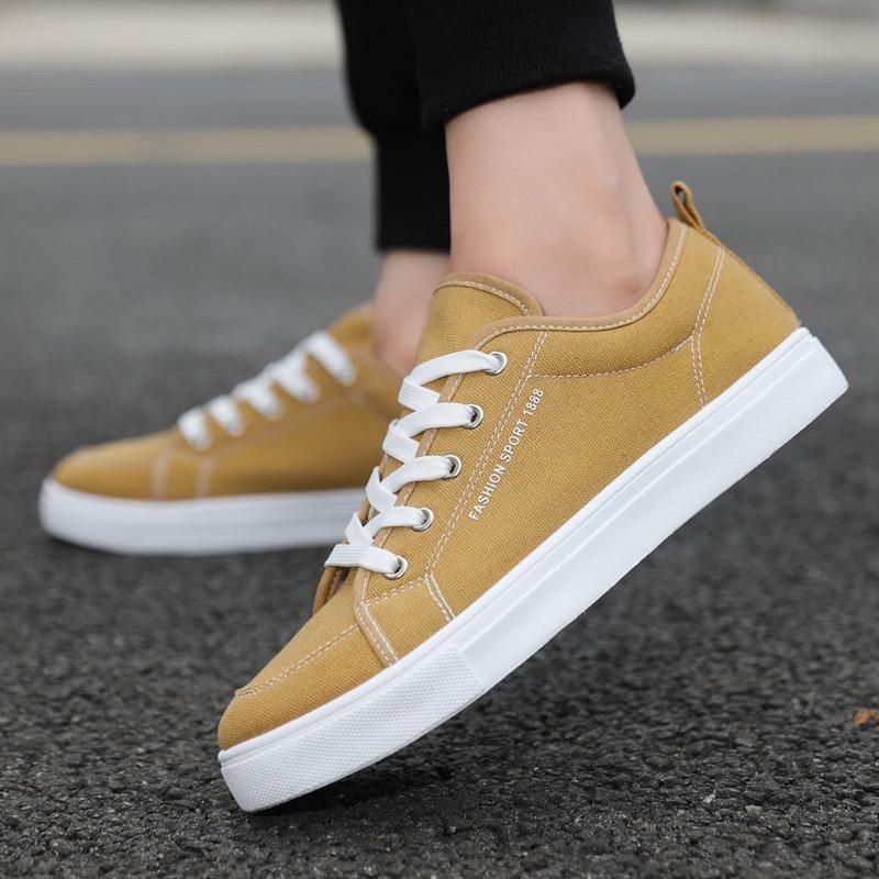Men's Casual Shoes Classic Breathable Canvas Shoe Lace-up Vulcanize Shoes for Men Llight Walking Flats Big Size48Tenis Masculino