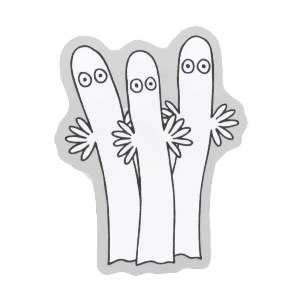 Sunstar Stationery Moomin Acrylic 3 S3623378 Clip, Clip, Hattifatteners,