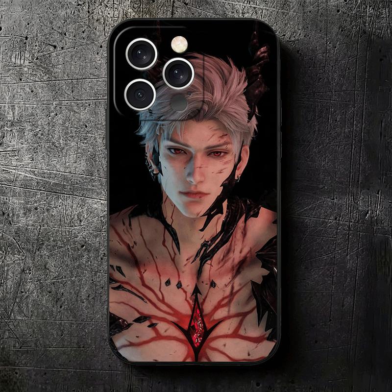 Love And Deepspace Sylus Soft Phone Case for iPhone 16 16E 17 Air 15 Pro Max 14 Plus 13 Mini 11 12 7 Black Cover Back Shell