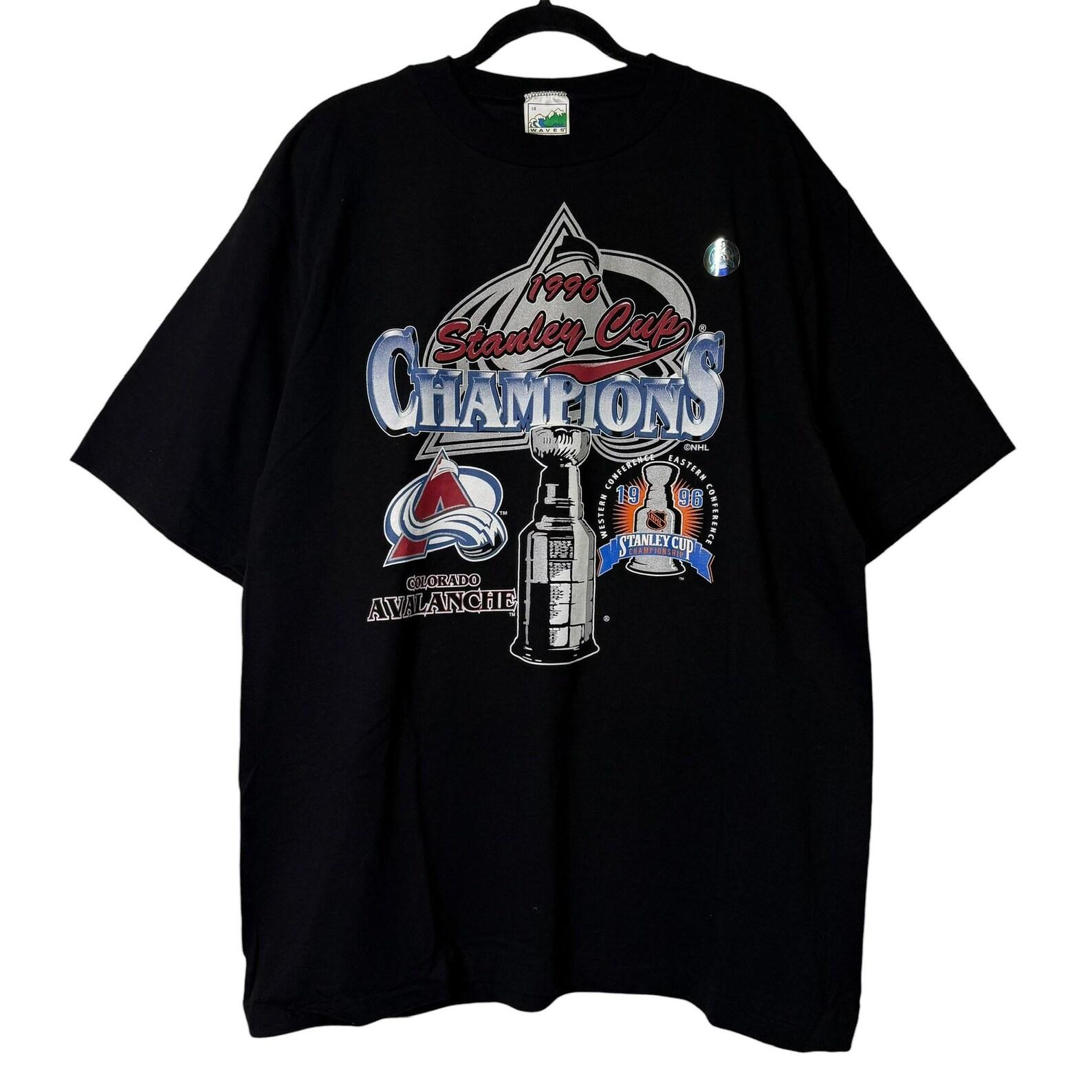 1996 Colorado Avalanche T shirt Sz L (B1628) NWT S