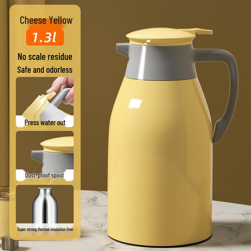 2024 Insulated Glass Thermos Flask - Large Capacity Water Kettle