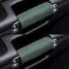 Car Door Handle Protective Cover Car Door Handle Cover Fur Decorative Car Armrest Cover Exterior Parts  Body Kits