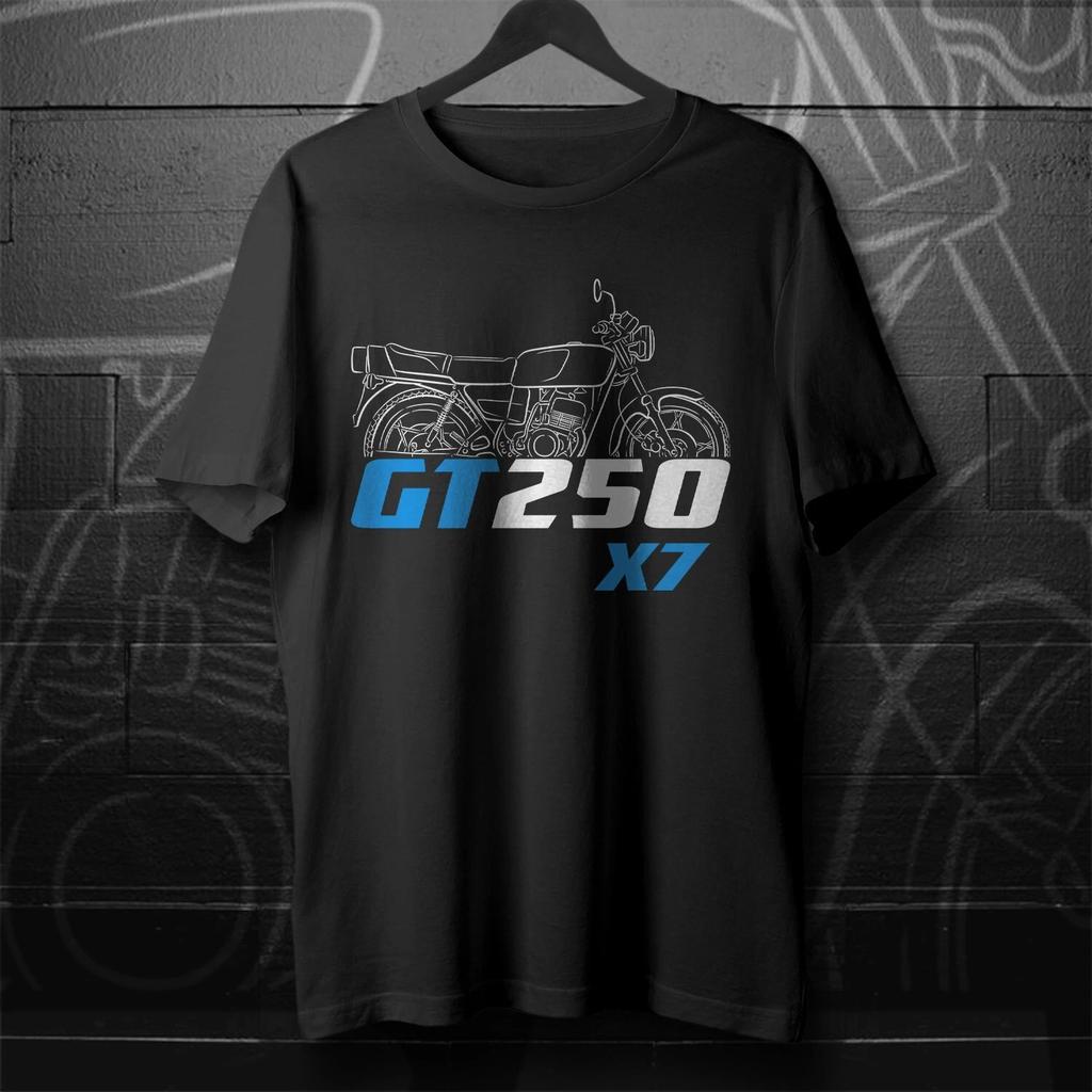 Suzuki GT 250 X7 1978-1981 - Motorcycle T Shirt for Riders