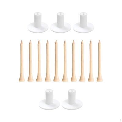 Golf Tee Holder Set for Enhanced Practice Sessions