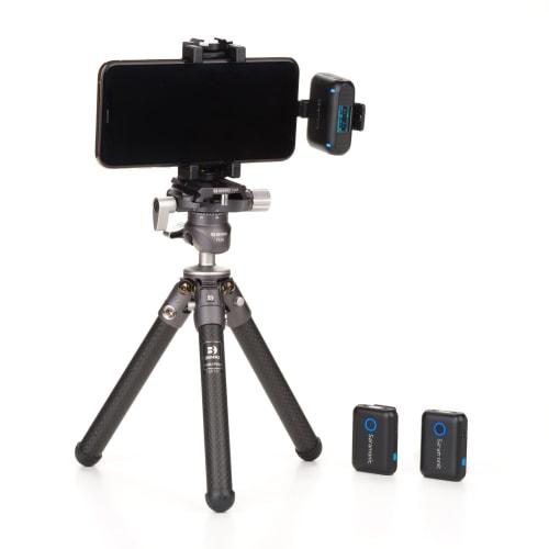 Saramonic 2.4GHz 4-in-1 Wireless Microphone System (Includes 2 Transmitters, 1 Receiver, and Charging Storage Box) Blink500B2+ -JP