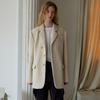 Noeud Blur Wool Jacket (Ivory)