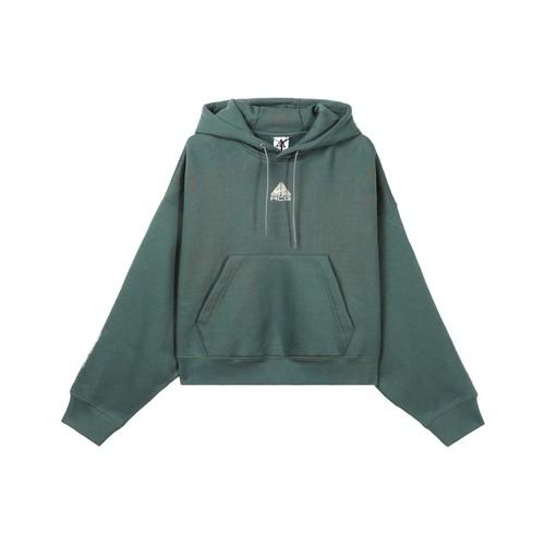 

Nike Letter Pattern Hoodie Long Sleeve Sweatshirt for Women in Green EU L зелений