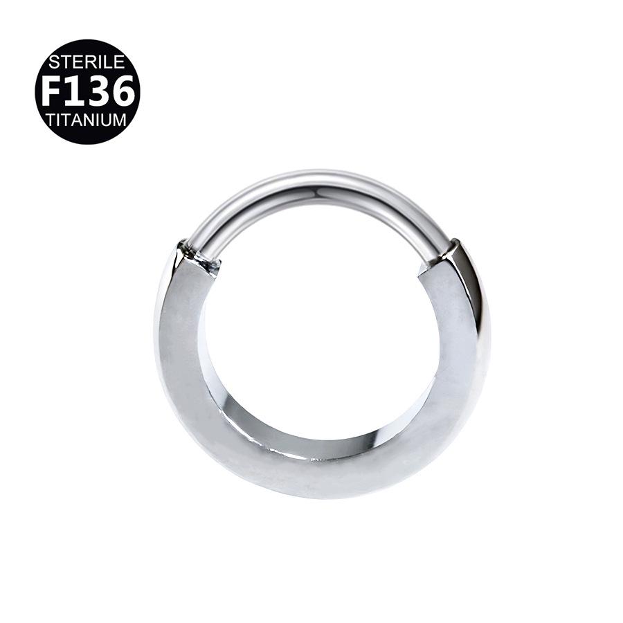 

Золота Корона Крила та Метелик F136 Титановий Пірсинг Носа Трагус Студ (8/10 мм) 1.2x8mm