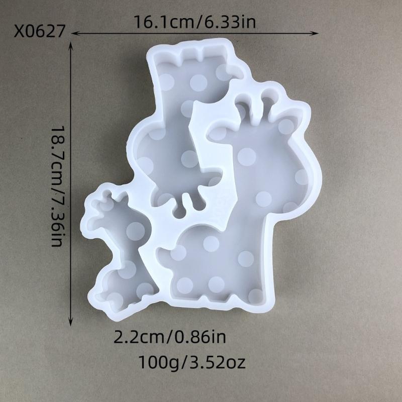 Giraffe Figurine Silicone Candle Molds for Candle Soap Epoxy Resin Giraffe Shape Silicone Molds for Gypsum Decoration
