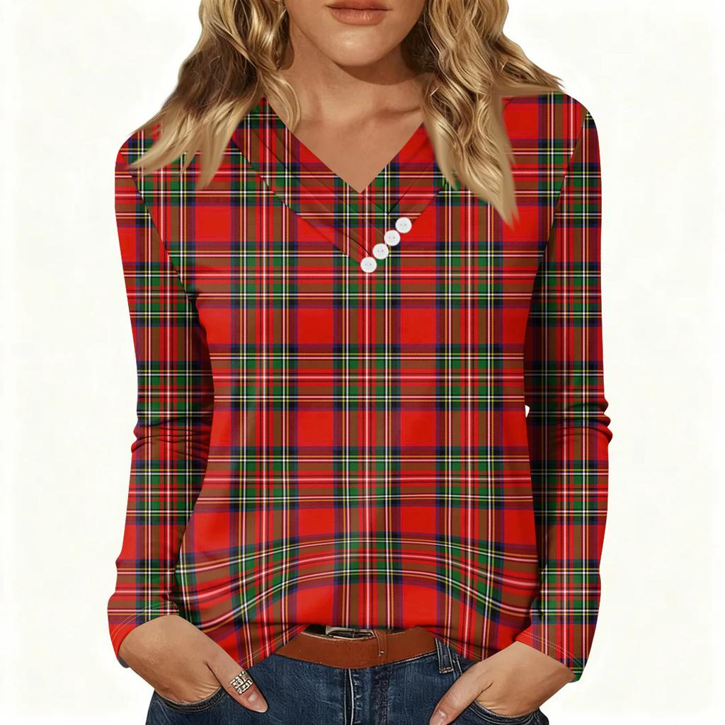 Womens Sweaters V-neck Long Sleeve Shirts Fall Outfits  Fashion Winter Clothing Side Slit