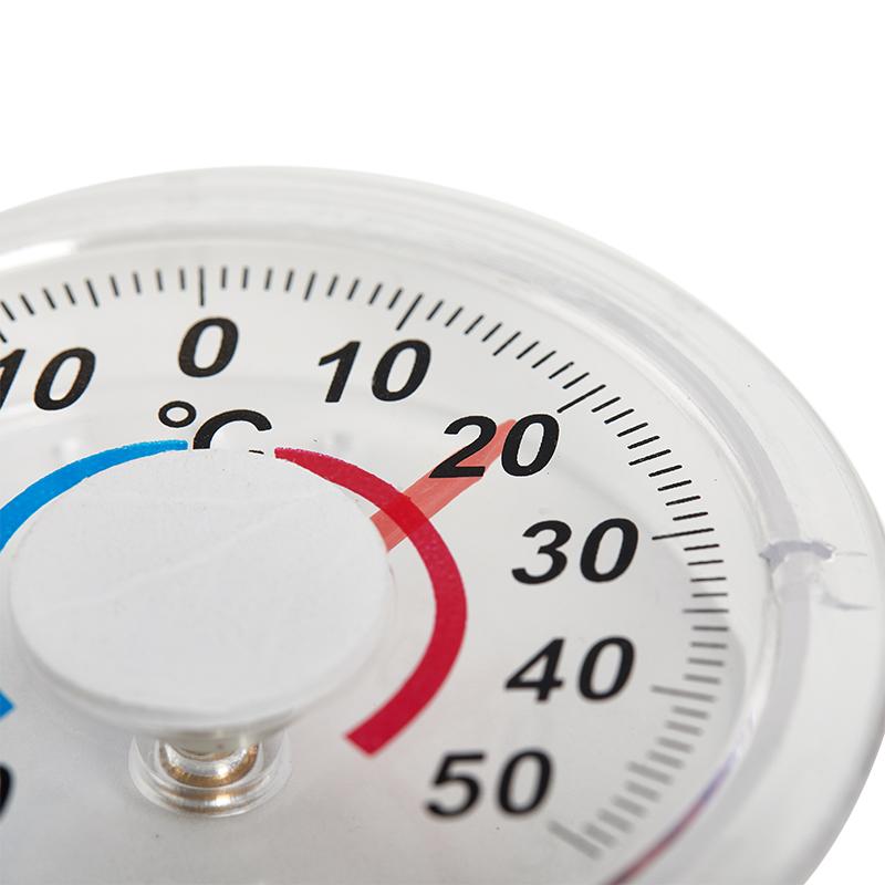 Round Plastic Door And Window Thermometer Pointer Type Cold And Heat Watch
