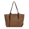 2025 Trendy Retro Large-Capacity Women's Woven Tote & Shoulder Handbag