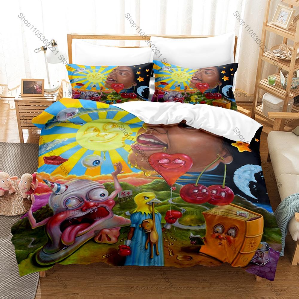 Hope Tala Bedding Set Duvet Cover + 2 Pillowcases Hope Handwritten Album Cover Indie Soul R&B Bedroom Decor