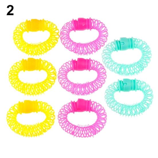 6/8Pcs Convenient Hair Magic Curler Rollers Spiral Curls Hair Styling DIY Tools