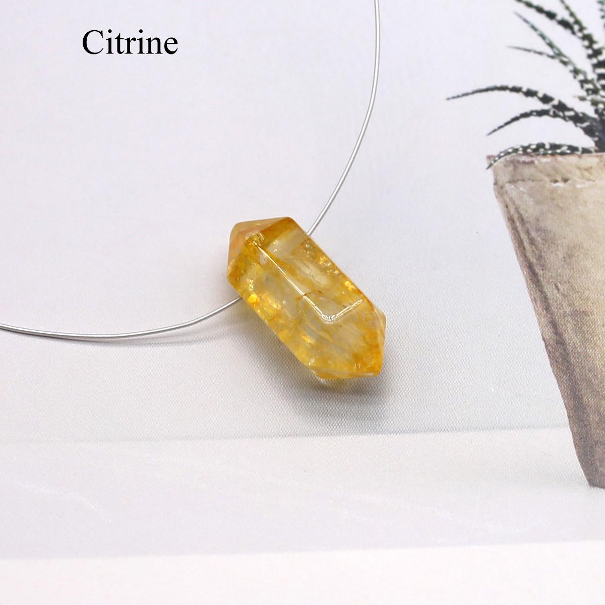 

1 шт., кулон с кристаллом исцеления Рейки, энергетический натуральный камень агат, шестиугольные подвески для самостоятельного изготовления ожерелья, брелока, маятника, ювелирных изделий, аксессуаров 9×21 мм 1Pc/9×21mm