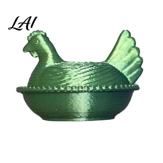 Note Holder Magnets 3D Printed Hen Refrigerator Broody Chicken on Nest Plastic