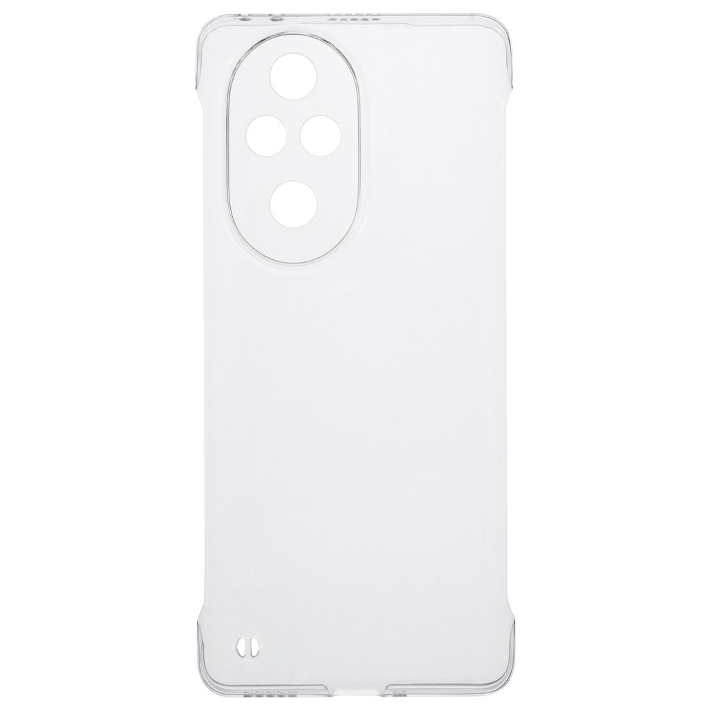 For Honor 200 Pro 5G Case Clear Shockproof Frameless Hard PC Phone Cover